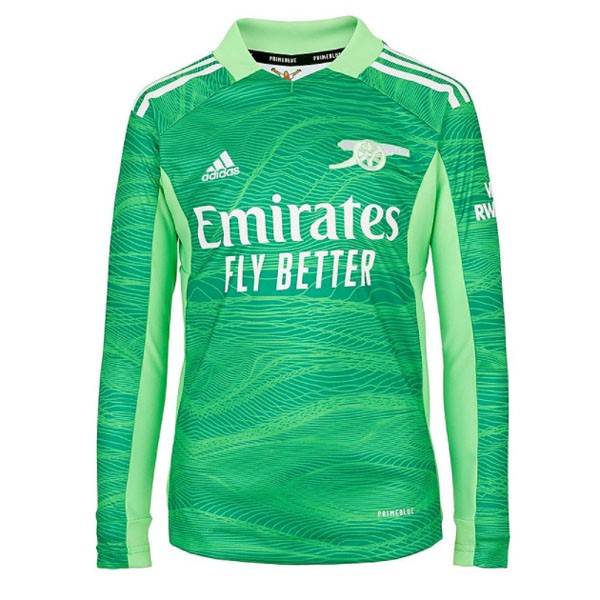Tailandia Camiseta Arsenal Portero ML 2021-22 Verde
